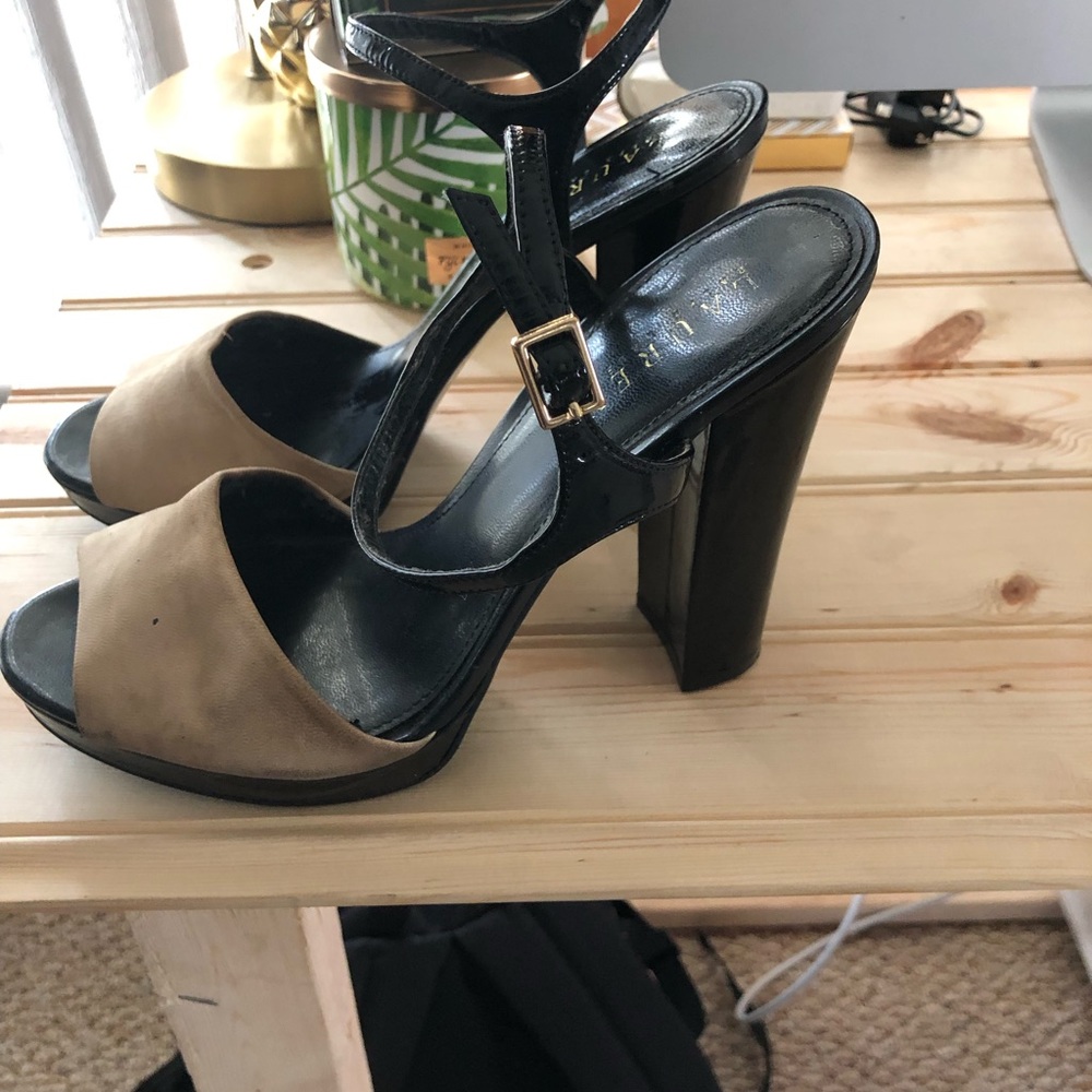 Two tone heels